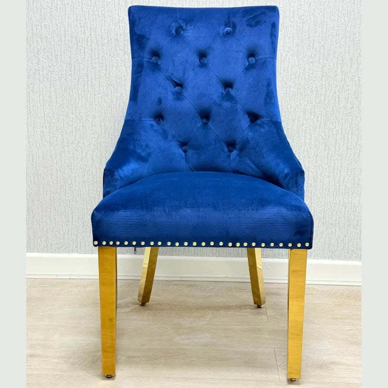 navy blue dining chairs