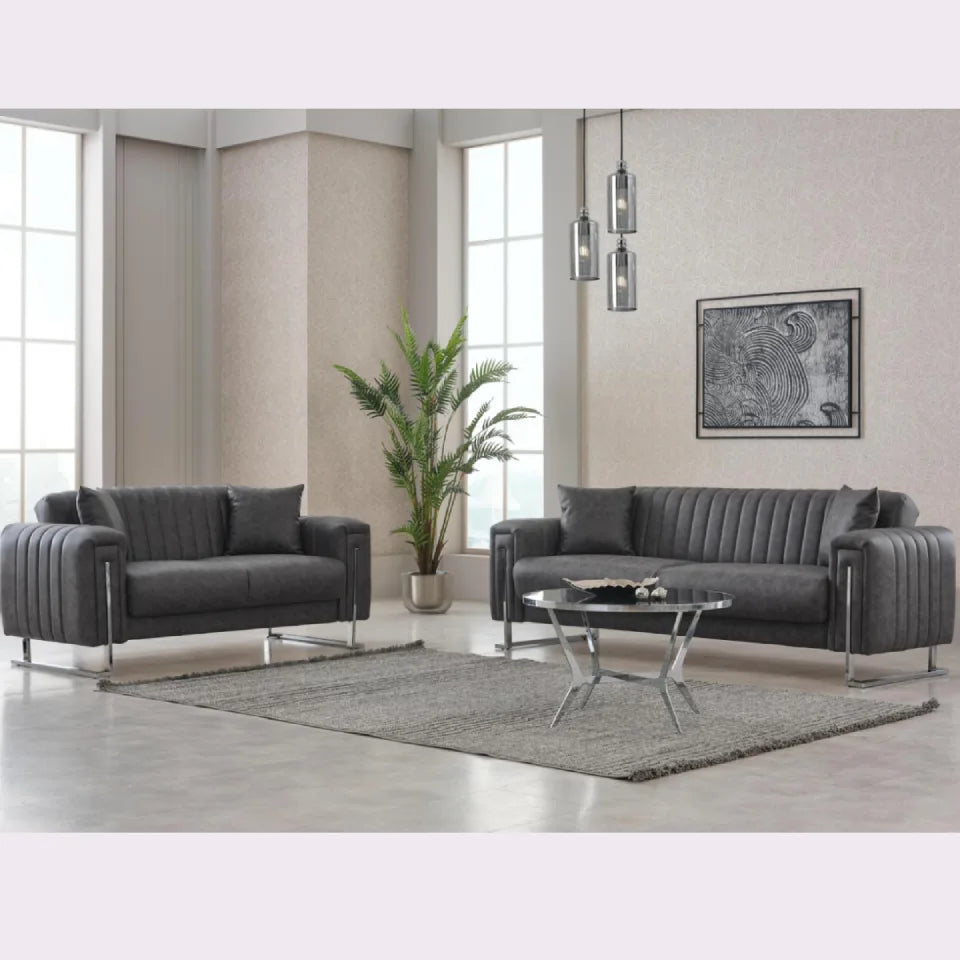 suede sofa click style