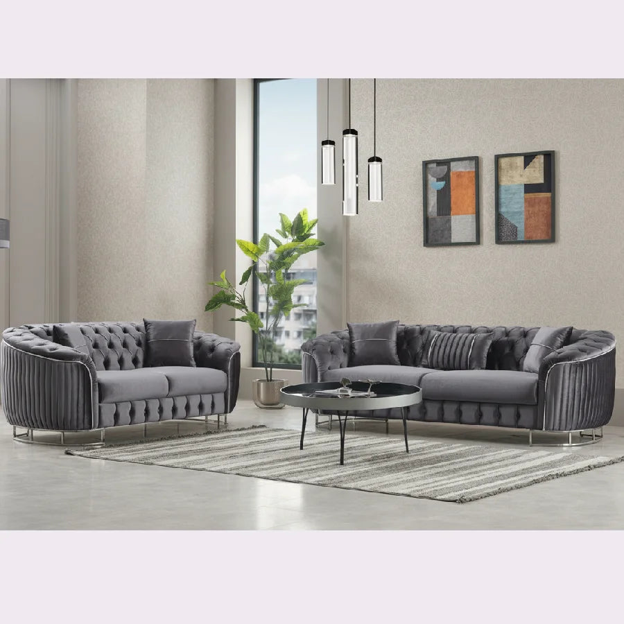 gray sofa