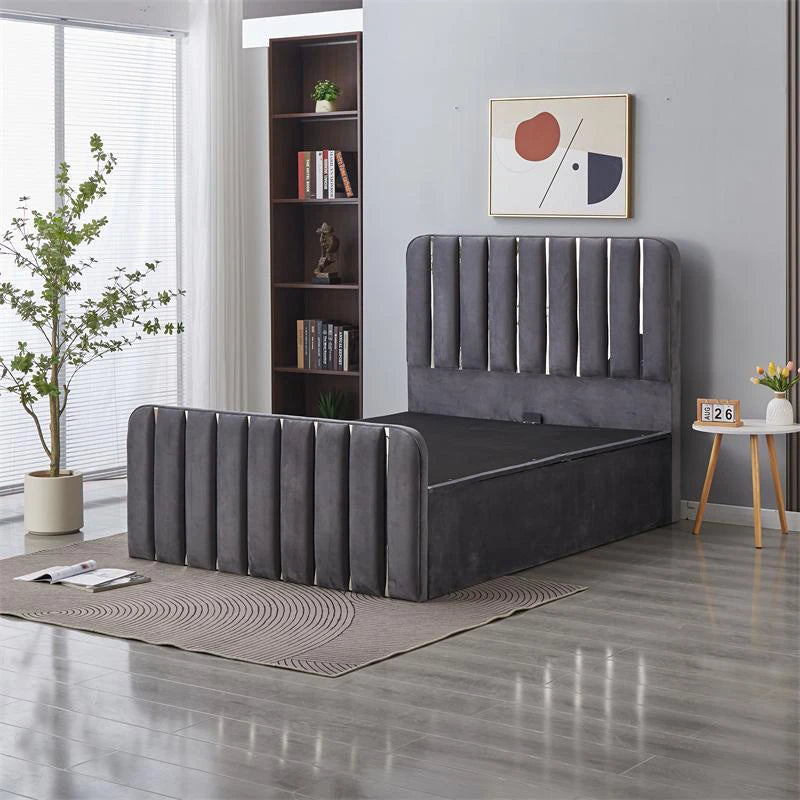 dark grey ottoman bed (2)