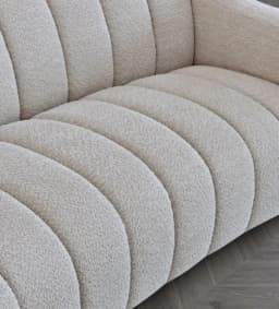 oatmeal sofa sideview