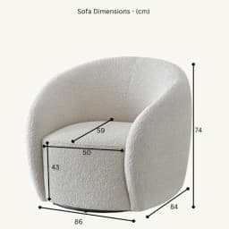 accent chair for living room dimensions
