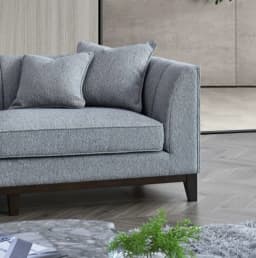 boucle sofa edge view