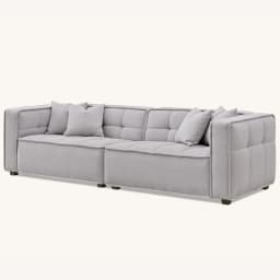 neutral colour sofa full view