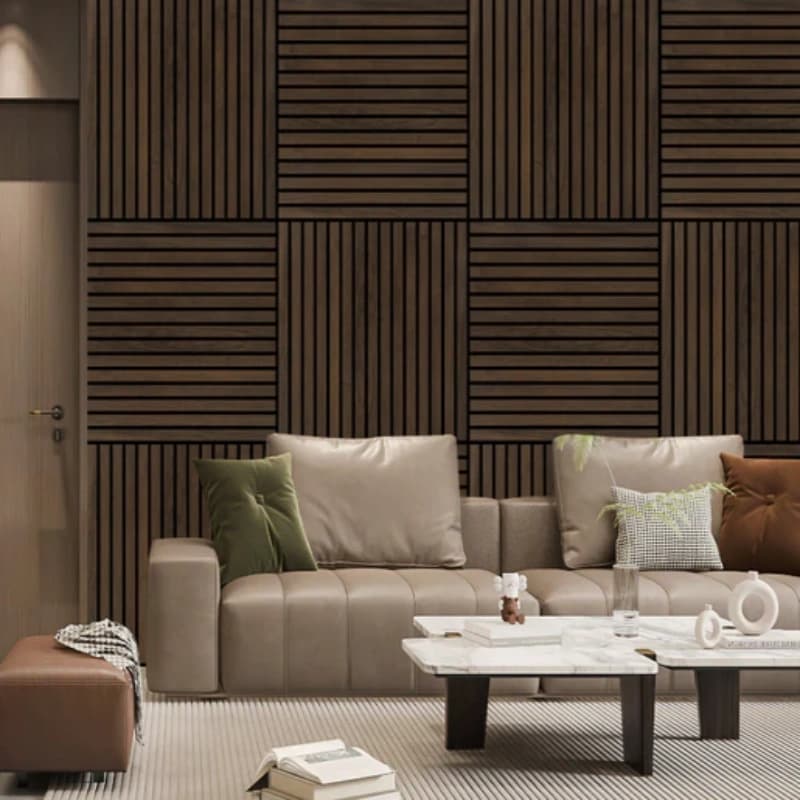 Walnut Wall Panelling