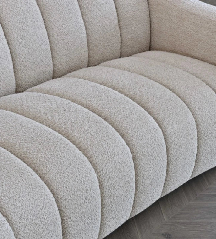 oatmeal sofa sideview