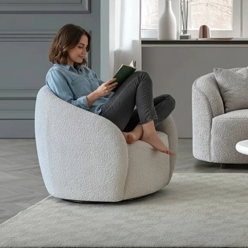 accent chair neutral