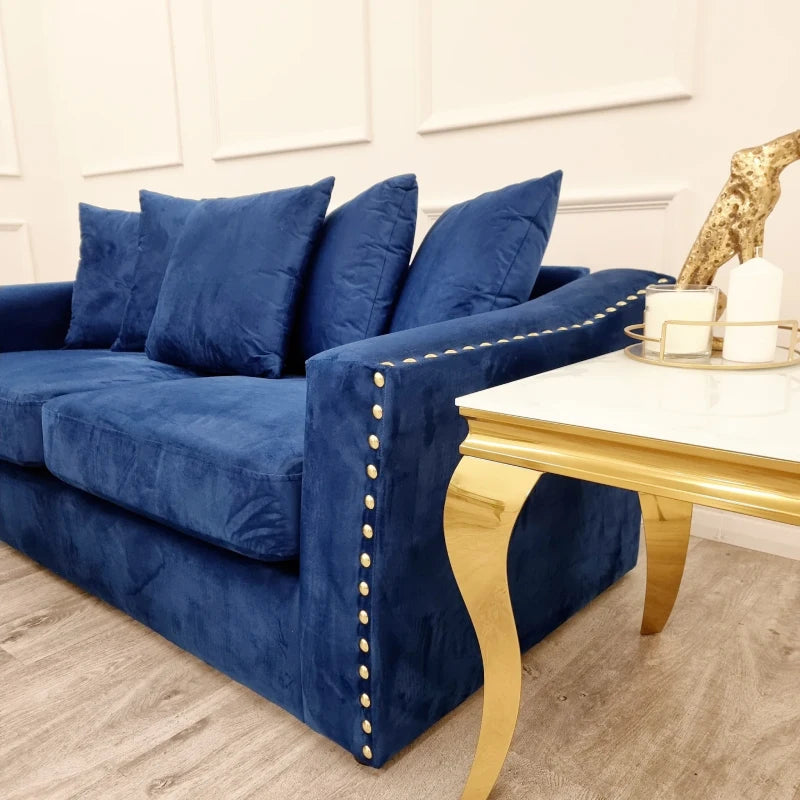 sofa with scatter back cushion