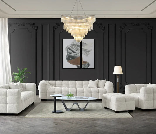 oatmeal sofa set
