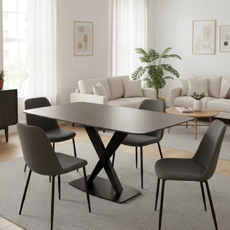 Sintered Stone Dining Table in shortlet