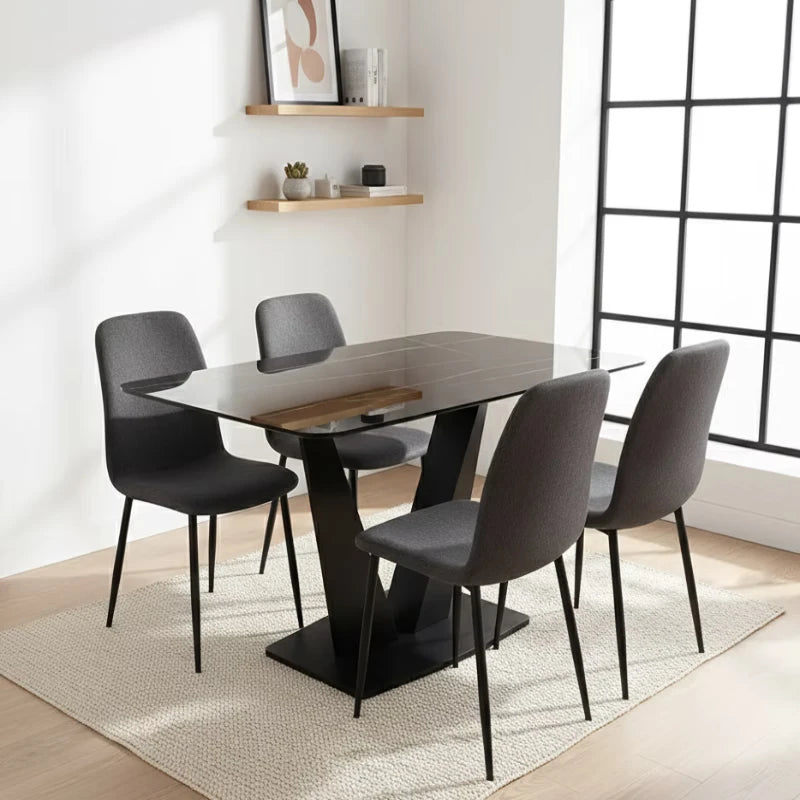 Sintered Stone Dining Table in urban home