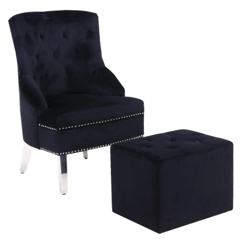 chair and stool for bedroom