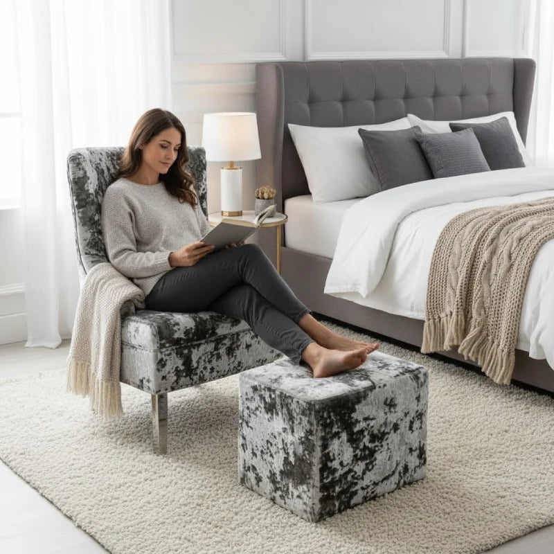 wing bedroom chair