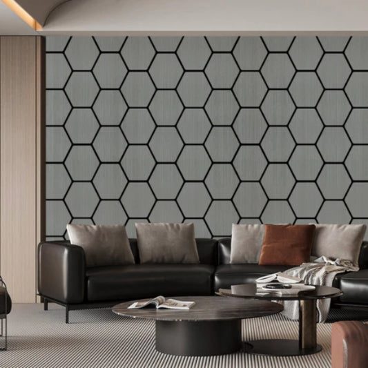 light grey wall panels
