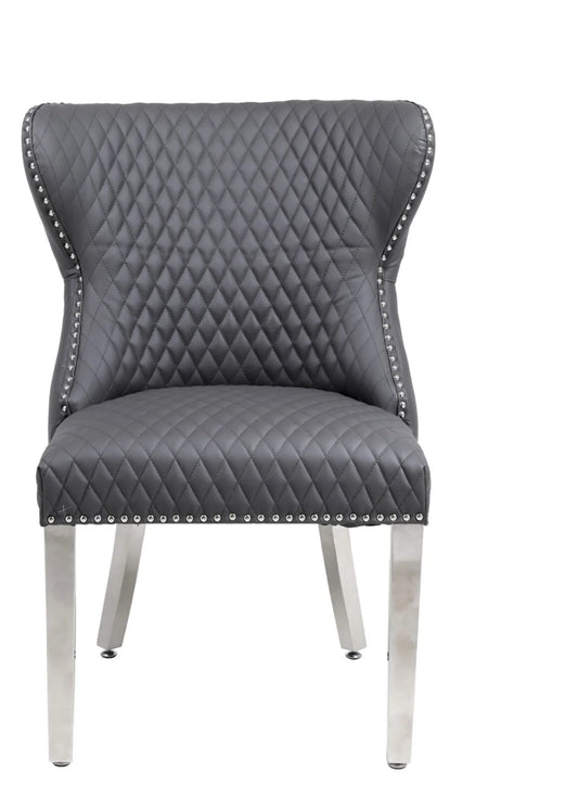 Valentino Dining Chairs – Set of 2 front view