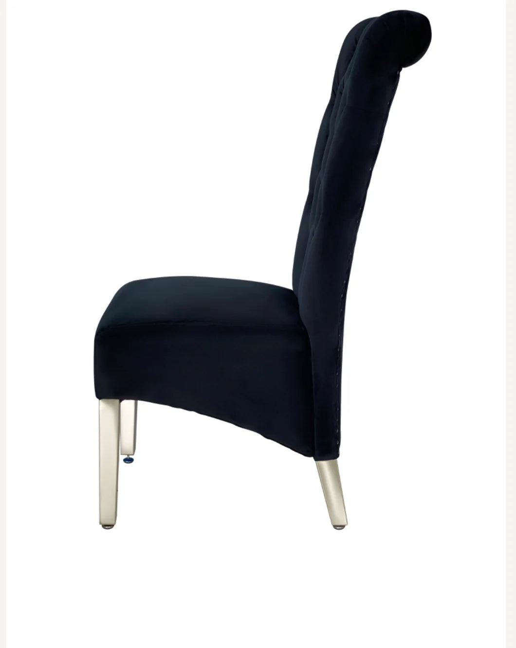 Pair Of 2 Sofia Dining Chair Black Lion Knocker 3