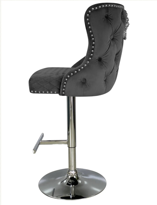 Valentino Lion Knocker Bar Stool