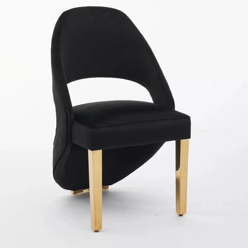 velvet chairs dining room (1)