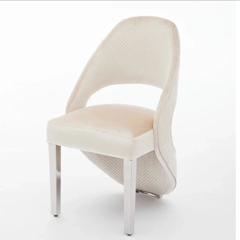 plush velvet dining chairs (1)