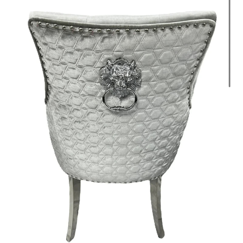 silver grey chairs for dining (1)