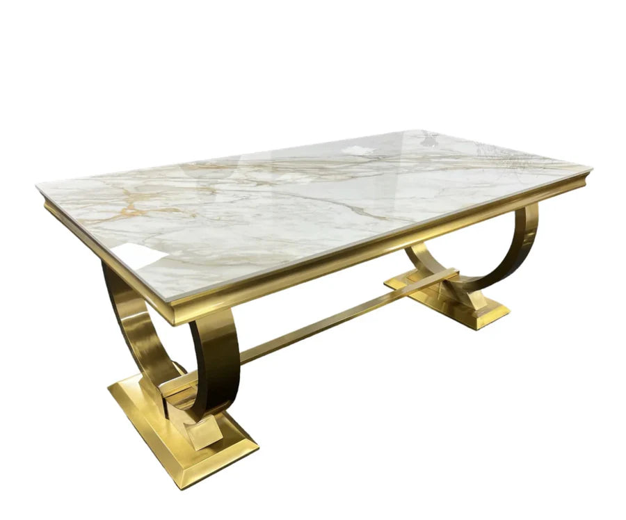 Gold Dining Table 2