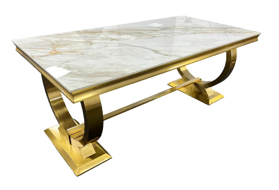 Gold Dining Table