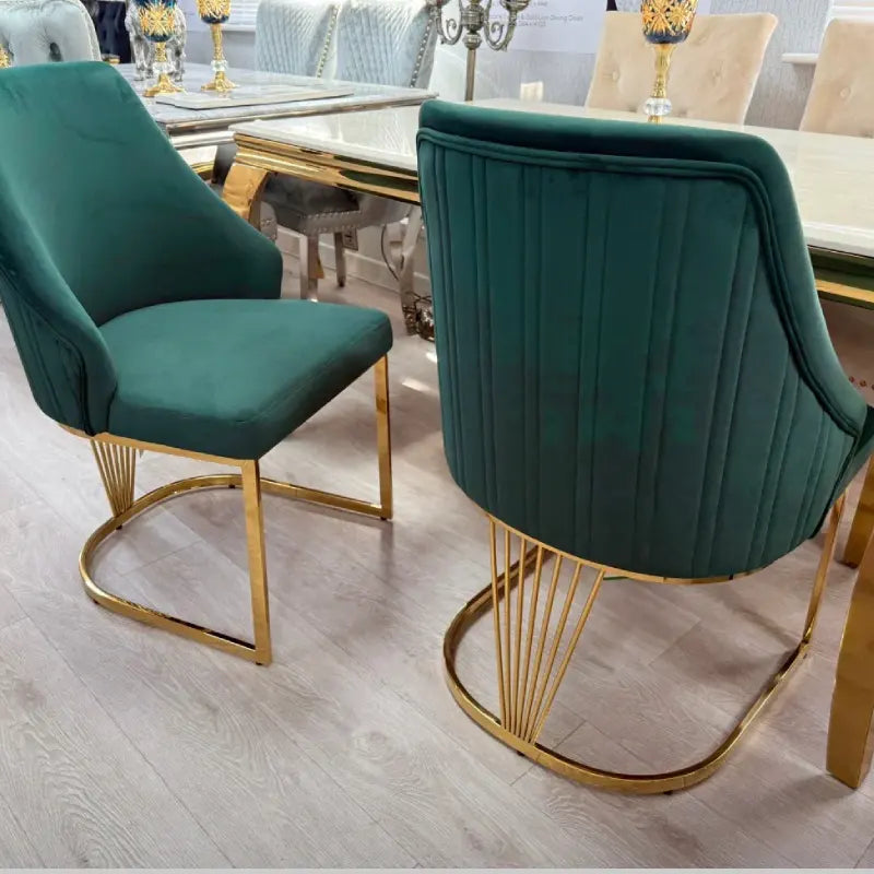 green gold dining chairs (1)