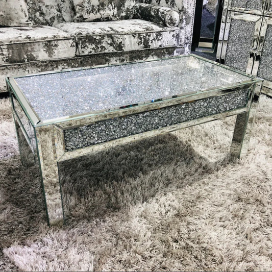 crushed diamond coffee table