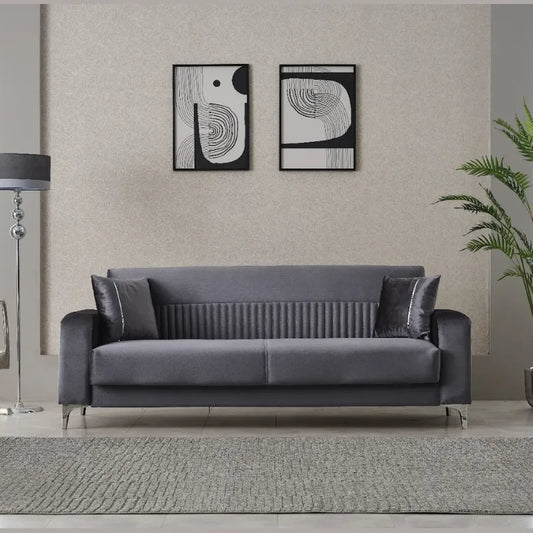 convertible sofe – grey