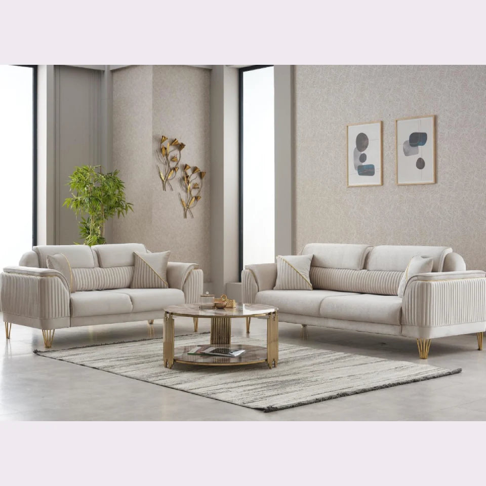 Cream luxury sofa