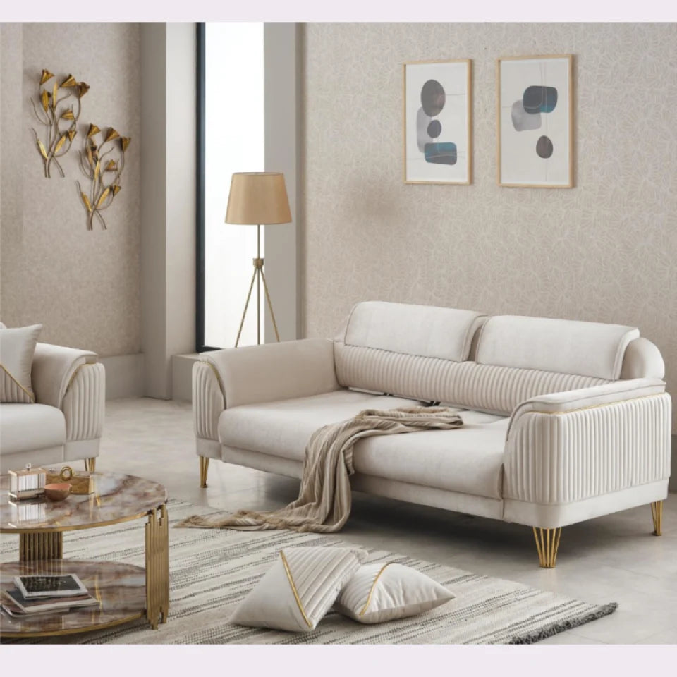 luxury sofa cream