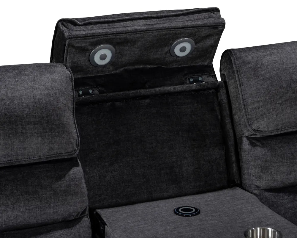 recliner leather sofa