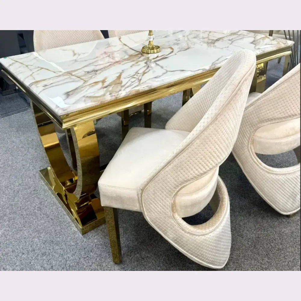 gold dining table and chairs (1) (1)