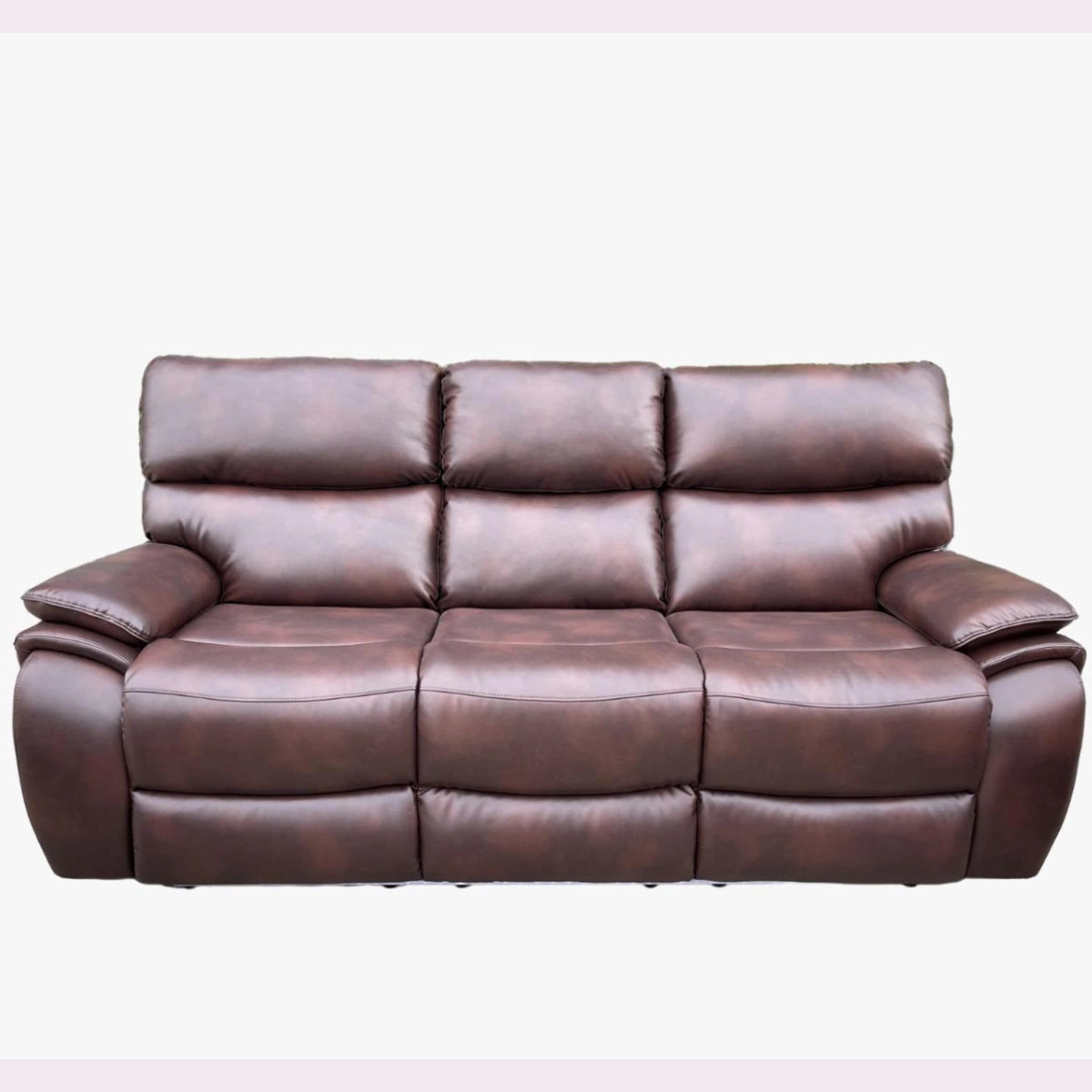 3 seater leather recliner
