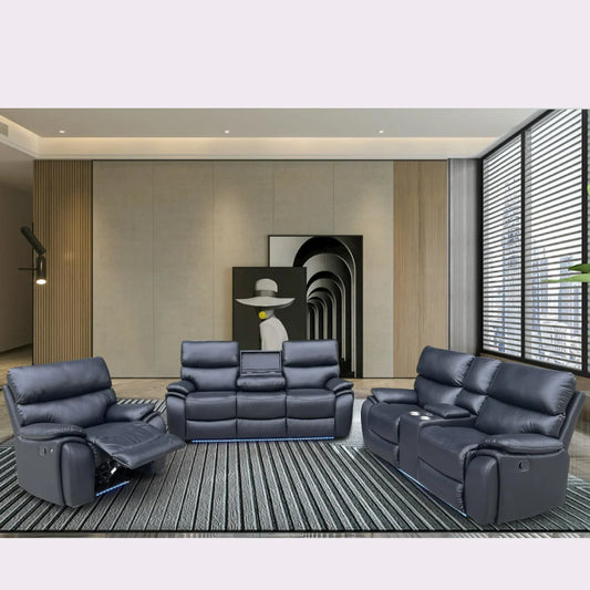 black power reclining sofa