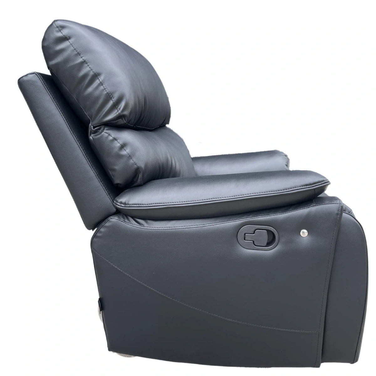 power recliner sofa side view