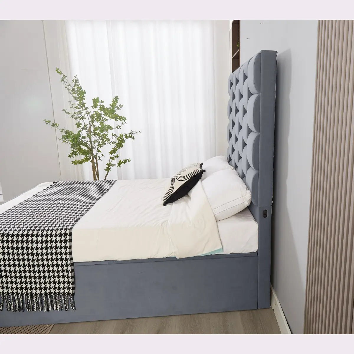ottoman double bed with storage