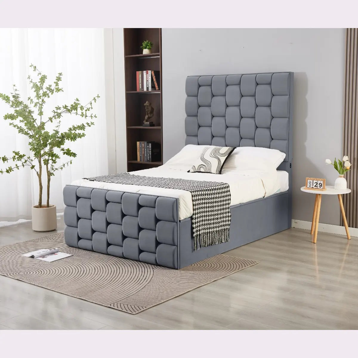 ottoman double bed
