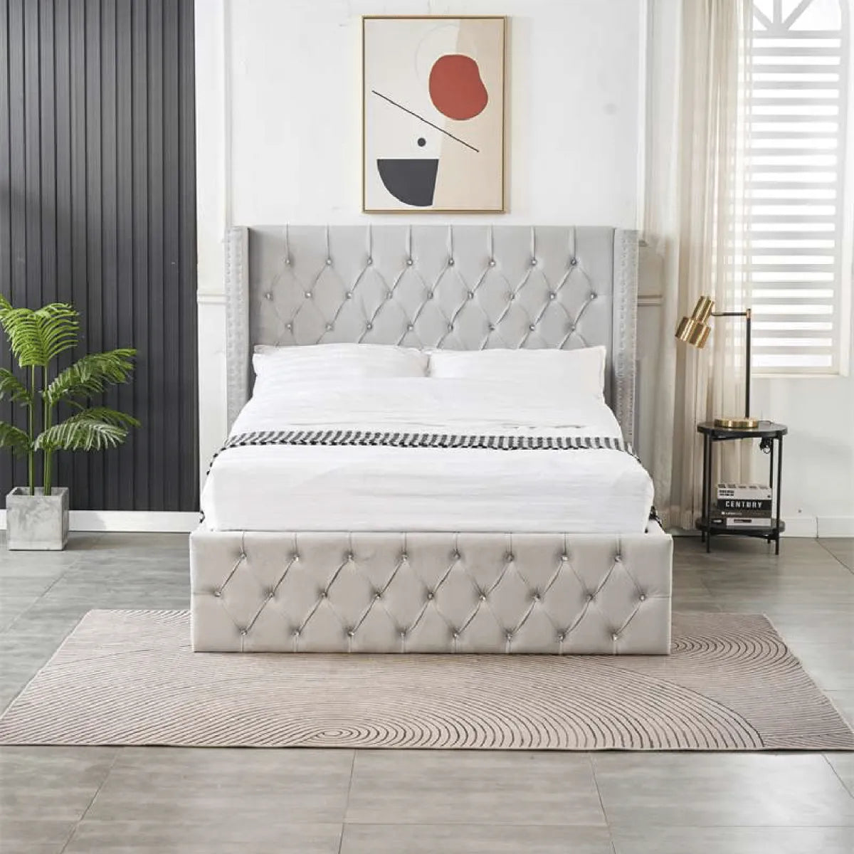 gas lift double bed