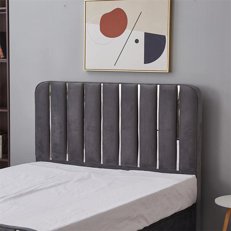 grey lift up double bed frame