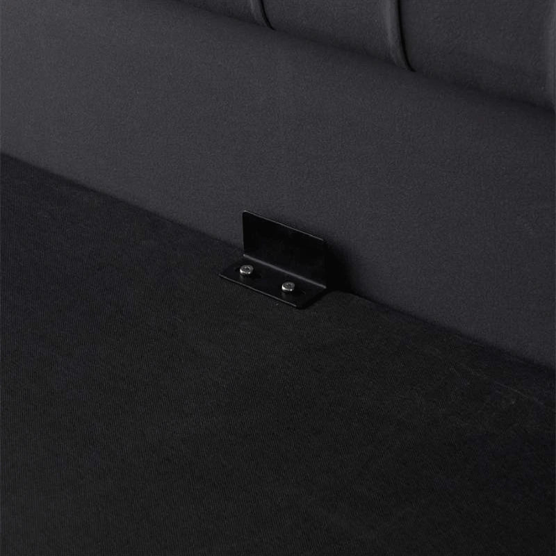 grey lift up bed with led headboard