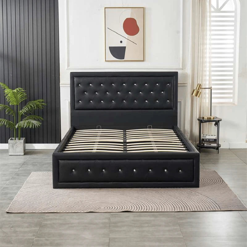 ottoman beds with headboard