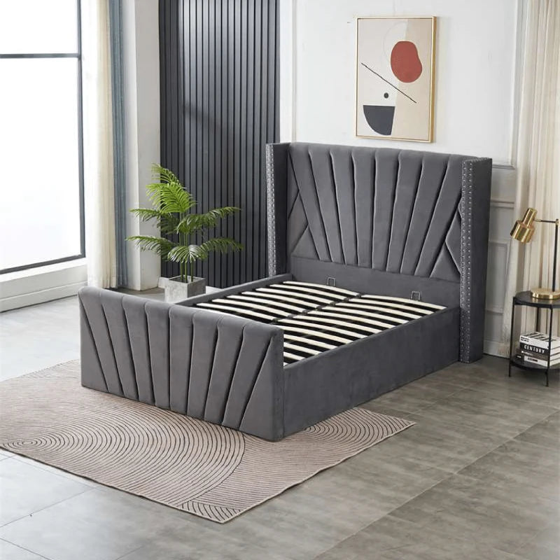 ottoman winged bed