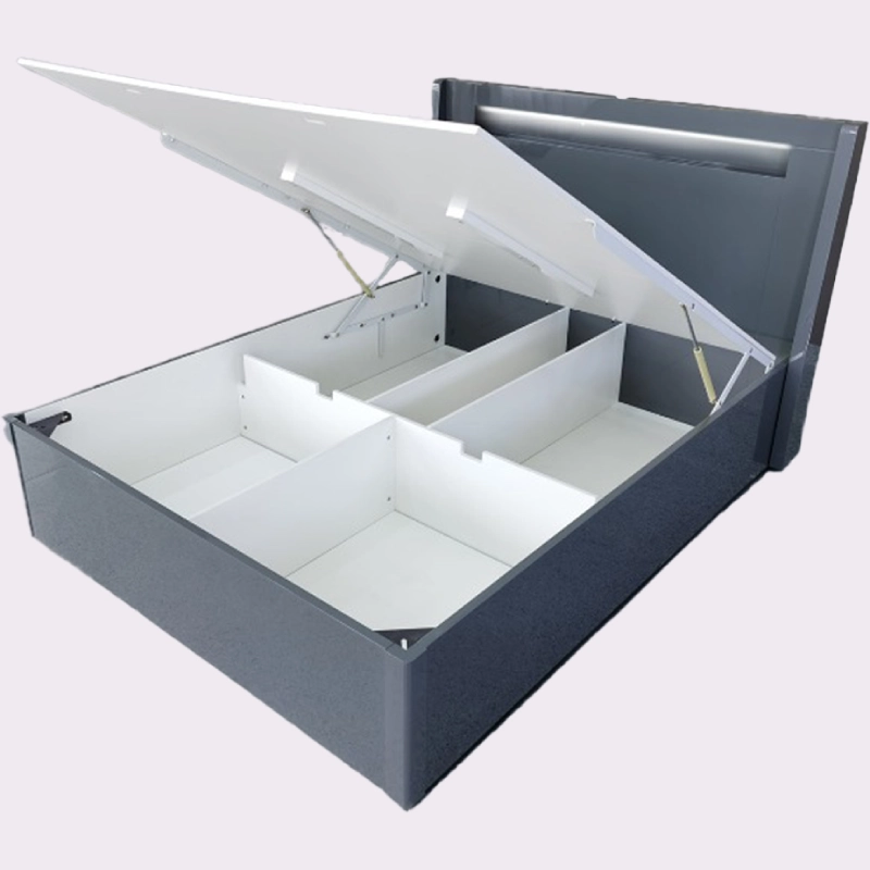 led double bed frame